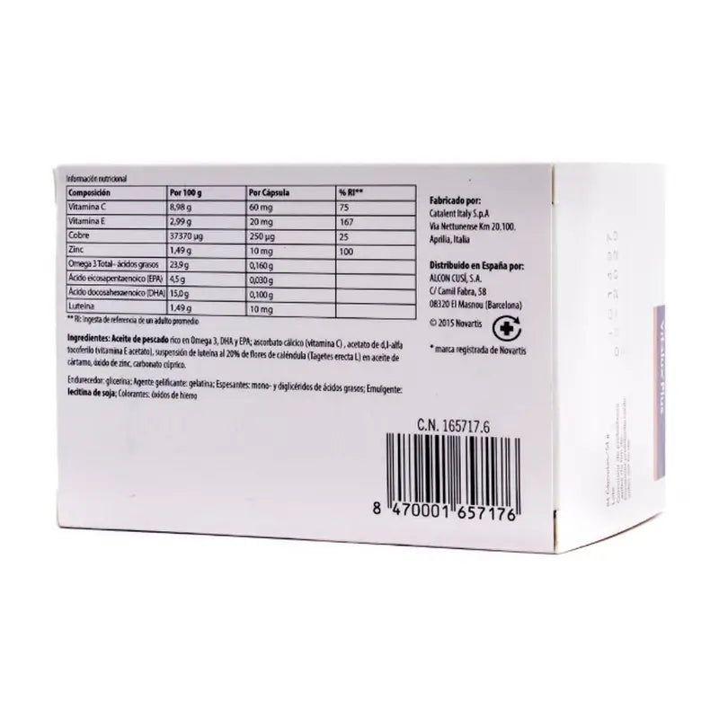 Vitalux Pack 4 unités, 84 Capsules