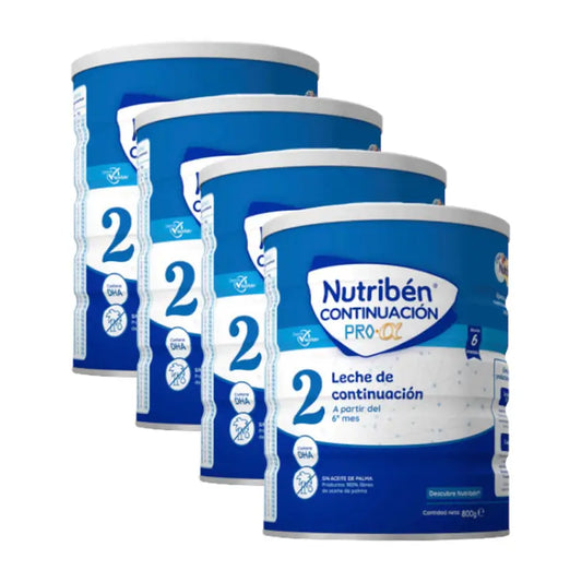 Nutribén Pro-Alfa 2 Milk Continuation, 4 X 800 g