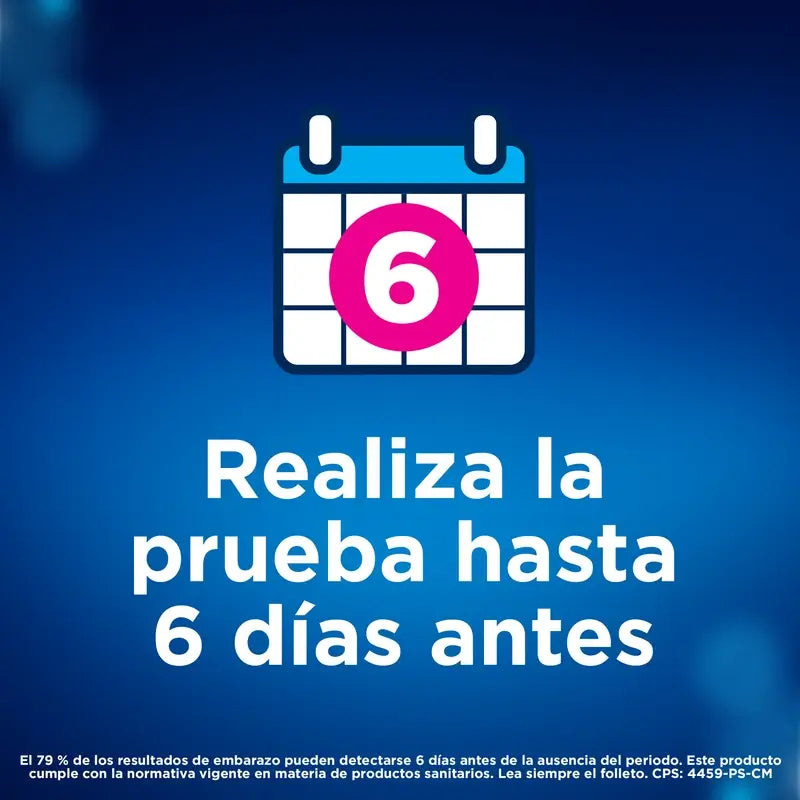 Clearblue Early Pregnancy Test Pack Test de grossesse analogique, 6 tests