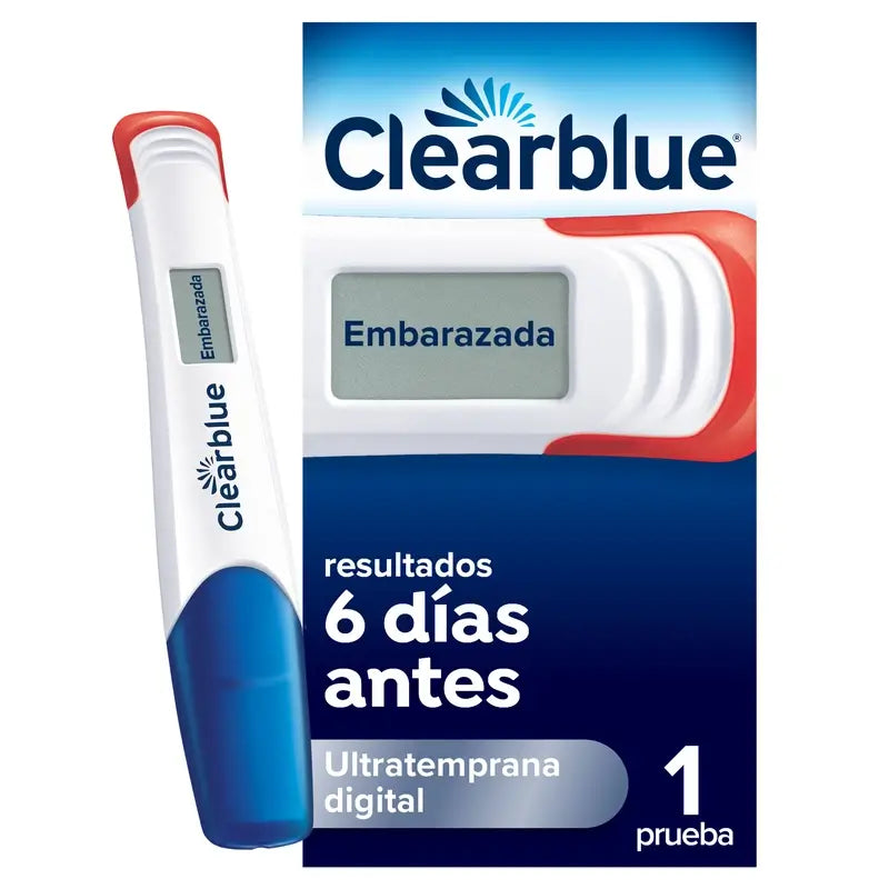 Clearblue Pack Test de grossesse numérique ultra-précoce, 6 tests