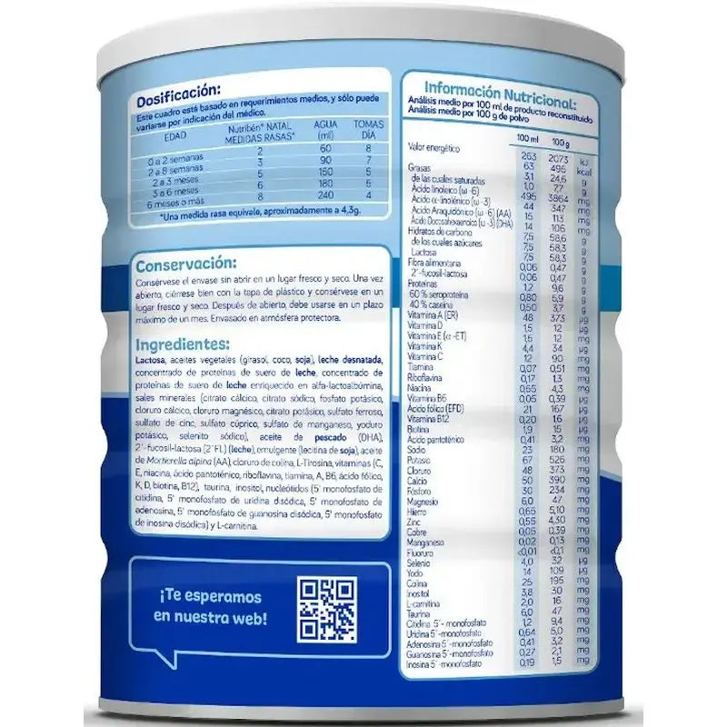 Nutribén Natal Pro-Alpha Milk Starter, 6 X 800 g
