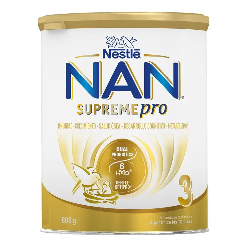 Lait de croissance Nestlé Nan Supreme Pro 3, 8X800g