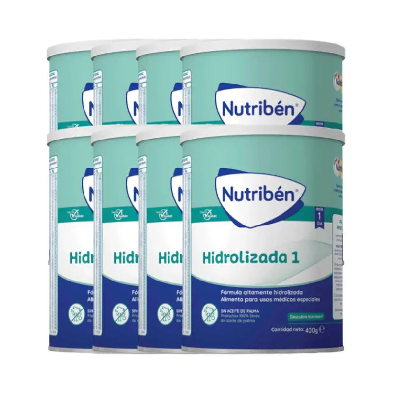 Nutribén Hydrolyzed 1 Milk Starter, 8 X 400 g