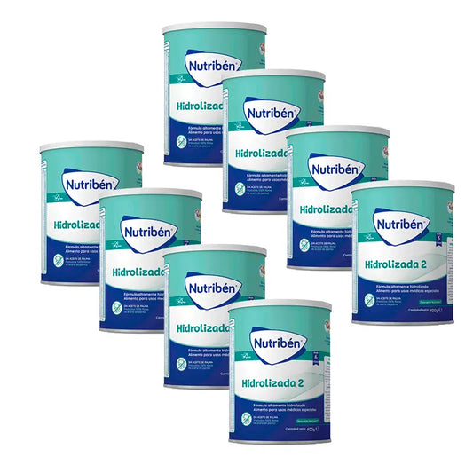 Nutribén Hydrolysed 2 Milk Continuation, 8 X 400 g