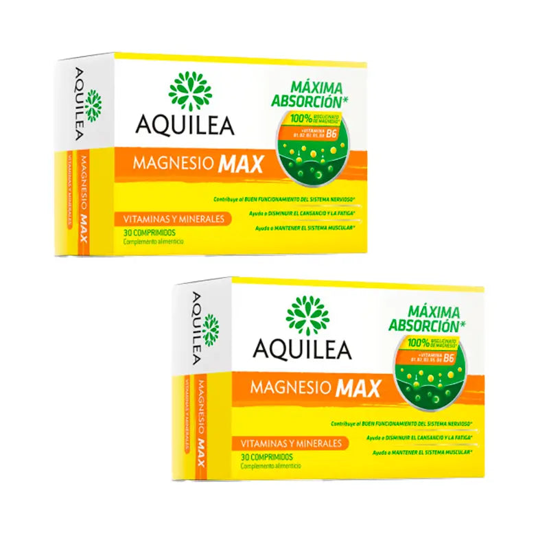 Aquilea Magnesium Max Pack 30 scoops x 2