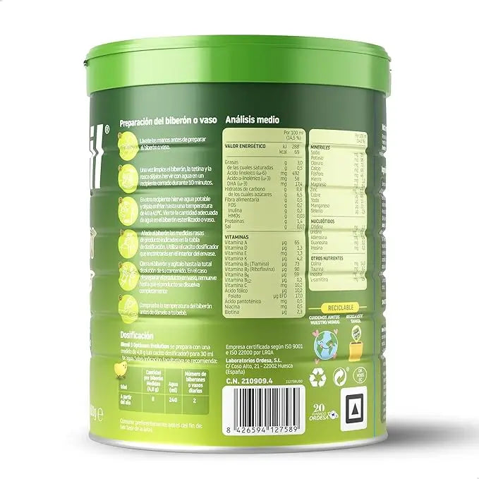 Blemil Optimum Evolution 3 Lait de croissance, 2X800 g