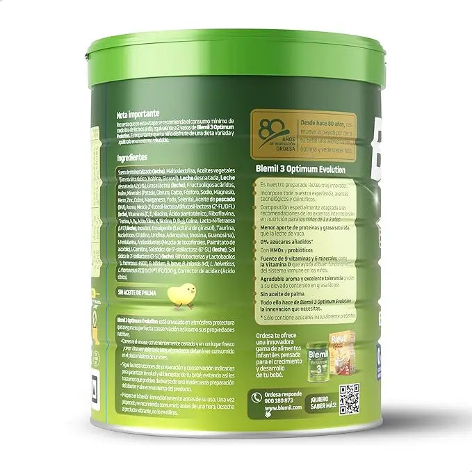 Blemil Optimum Evolution 3 Lait de croissance, 6X800g