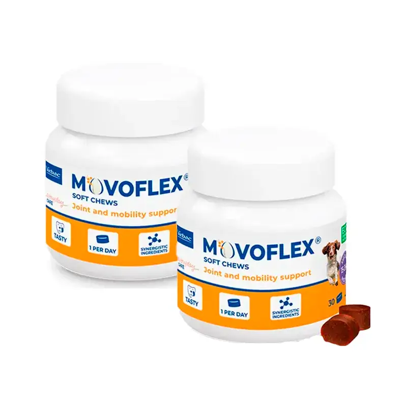 Movoflex Chondroprotector Medium Dogs 15-35kg, Pack 2 x 30 Tablets