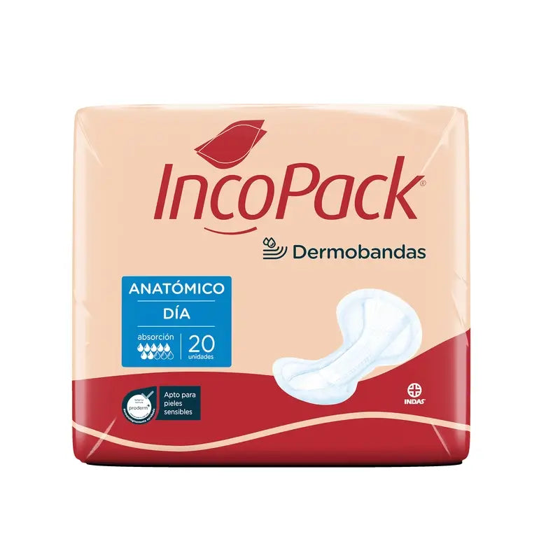 Incopack Anatomical Day , 80 unités