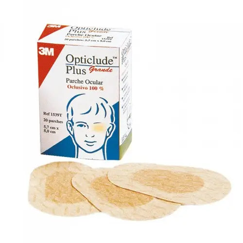 3M Opticlude Plus Large Size Eye Patch 8 x 5,7 cm 20 units