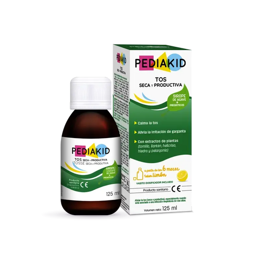 Pediakid Lemon Syrup Toux sèche et productive 125Ml