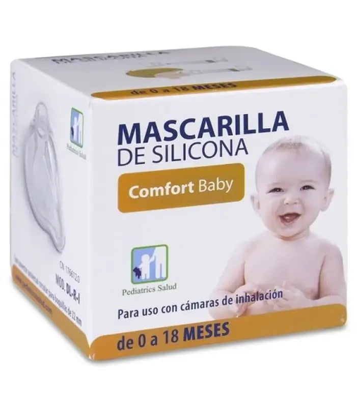Pediatrics Health Silicone Inhalation Mask 0-18 Months