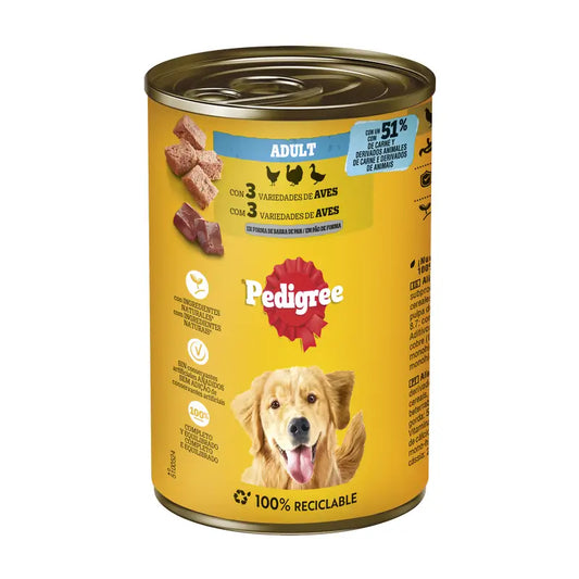 Pedigree Can Poultry 12X800Gr Box