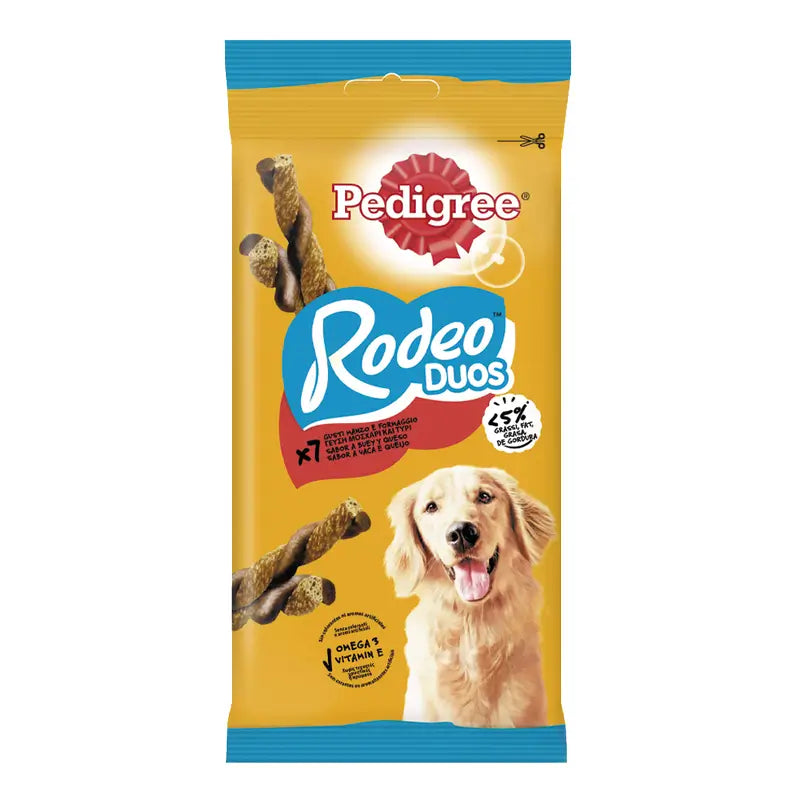 Pedigree Rodeo Duos Fromage & Bœuf 10X123Gr