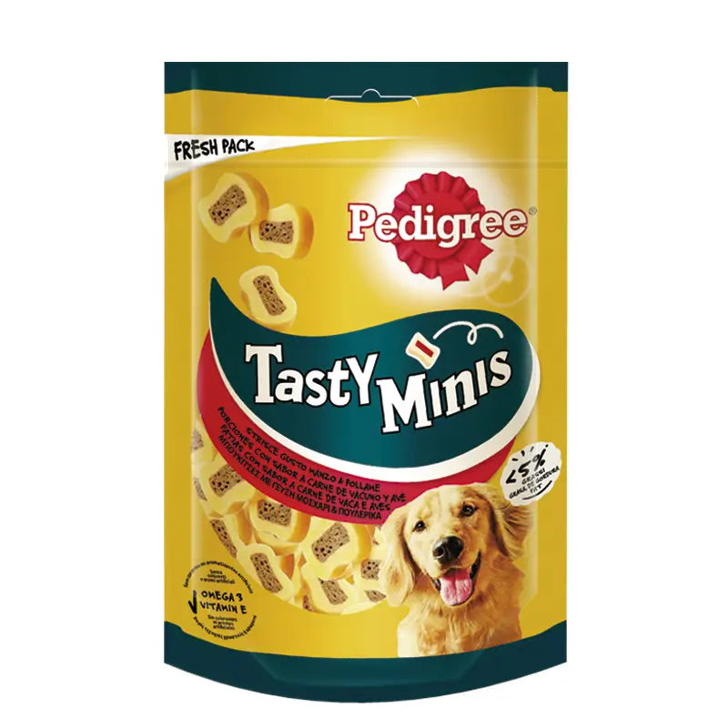 Pedigree Tasty Minis Chewy Slices Bœuf 6 x 155 g