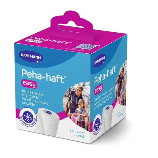 Peha-Haft Bandage cohésif Easy White 6X4 , 1 unité