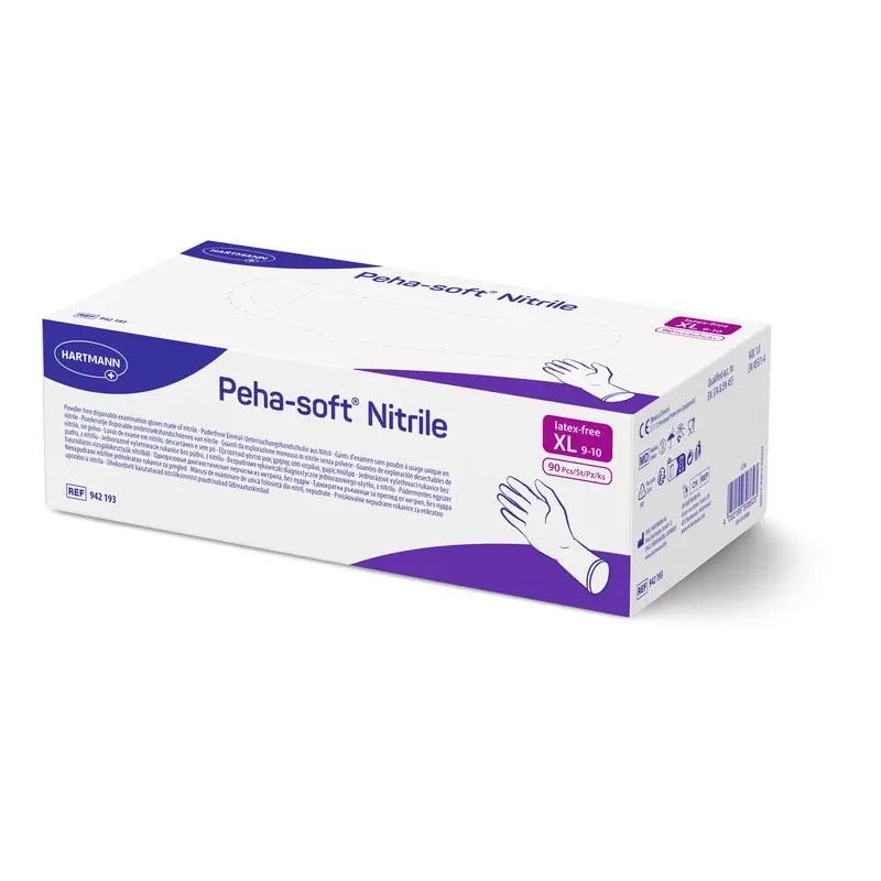 Gants Nitrile Peha-Soft Bleu Taille Xl , 150 pcs.