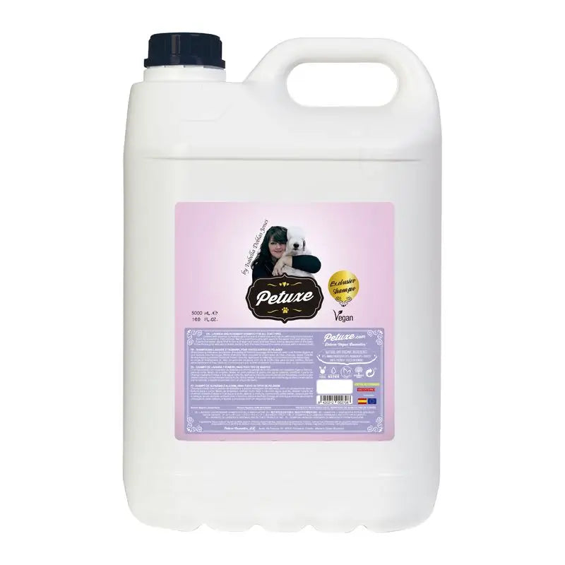 Petuxe Shampoo By Isabella Lavender & Rosemary For All Types Of Mantles 5000 Ml
