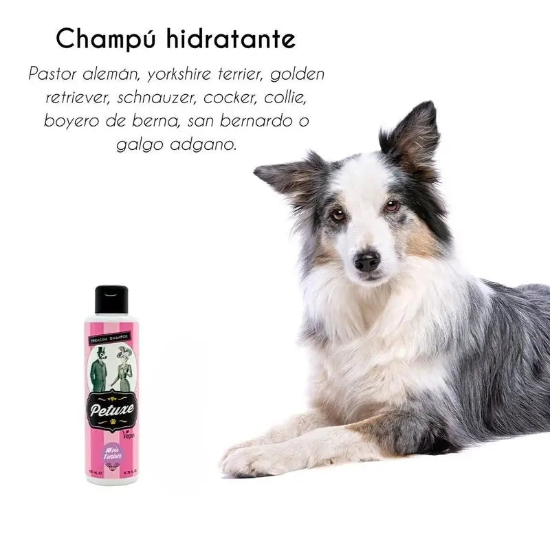 Petuxe Shampooing hydratant pour cheveux longs et raides 200 ml