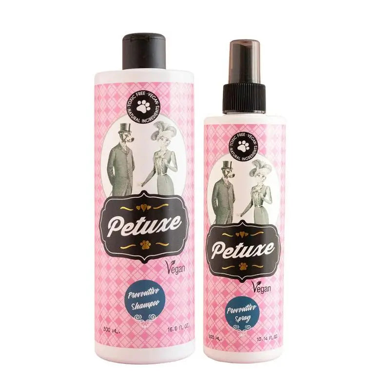 Petuxe Preventive Pack (Shampoo + Spray)
