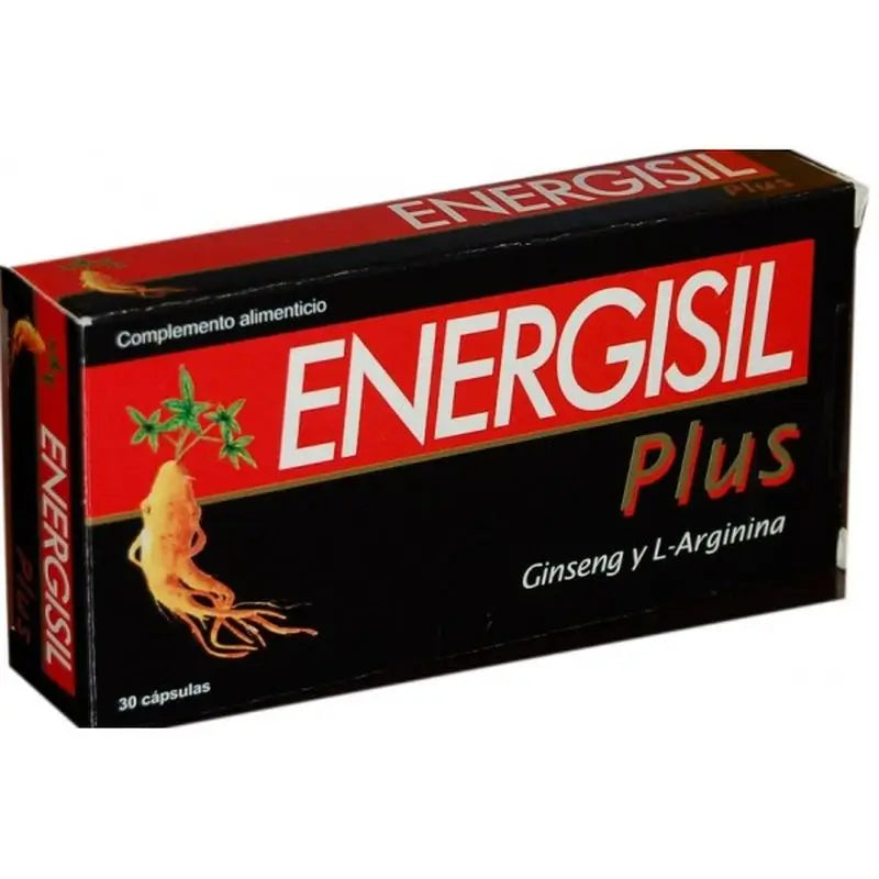 Pharma Otc Energisil Vigor Plus Ginseng + Arginine , 30 capsules