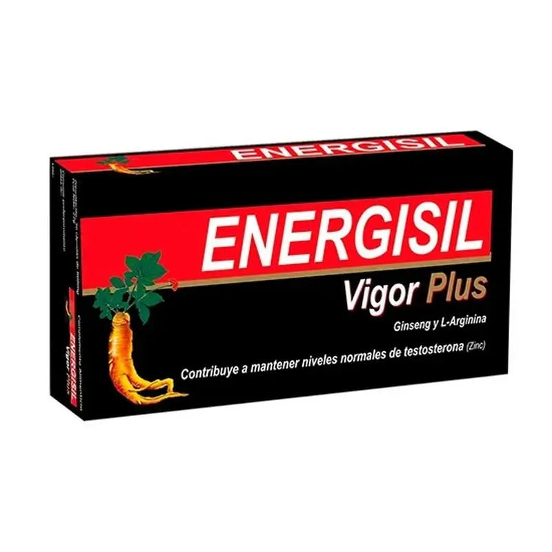 Pharma Otc Energisil Vigor Plus Ginseng + Arginine , 60 capsules