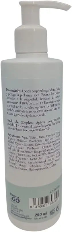 Pharma & Go Crème Urée 10% 250Ml.