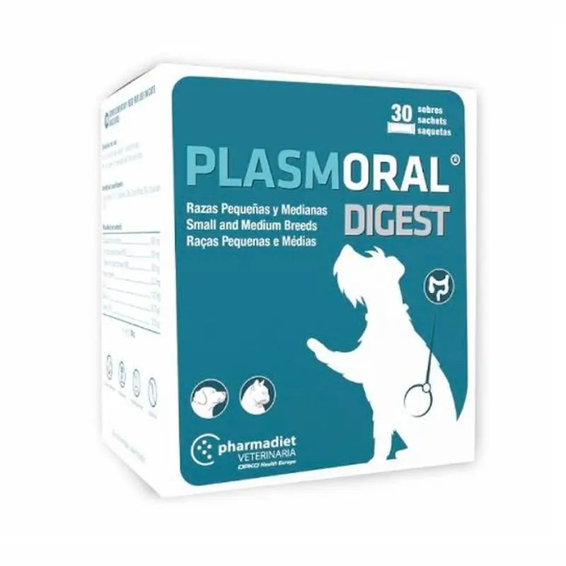Pharmadiet Plasmoral Digest Small & Medium Breed, 30 sachets