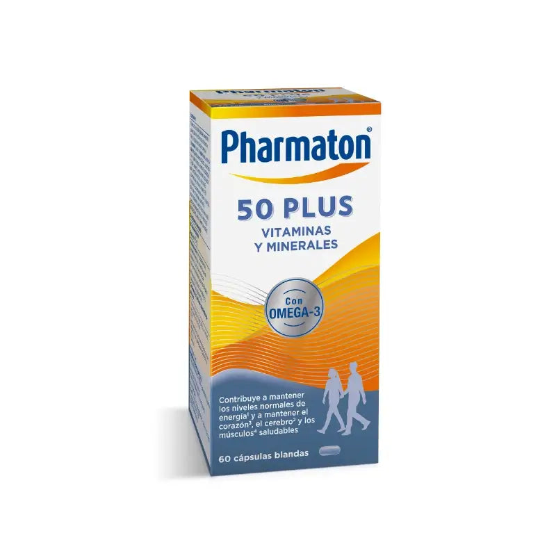 Pharmaton 50 Plus 60 gélules