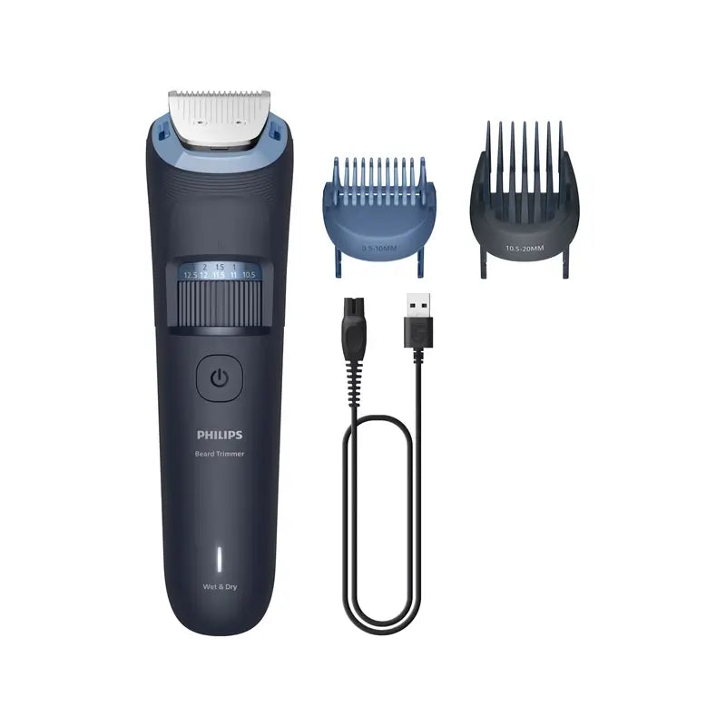 Tondeuse à barbe Philips 3000 Series avec lames en métal Tondeuse à barbe