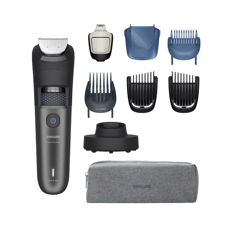 Philips Beard Trimmer 7000 Series Profil de barbe avec un collecteur de poils Tondeuse à barbe