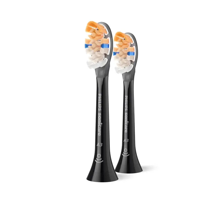 Philips Sonicare Diamondclean Mini Heads Black, 2-Pack