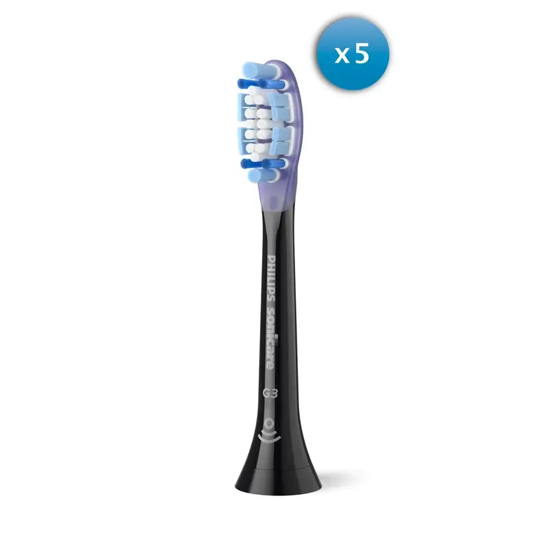 Têtes Sonicare Diamondclean de Philips Sonicare, noires, lot de 4