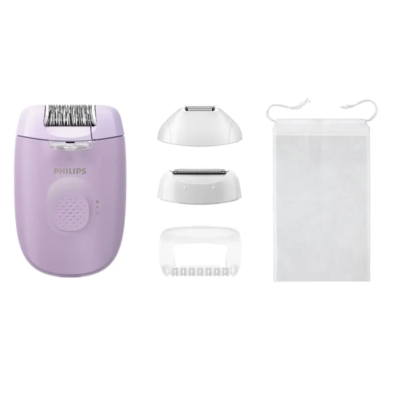 Épilateur Philips Series 4000 Épilateur filaire rose