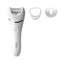 Épilateur Philips Series 8000 Épilateur à sec et humide Blanc