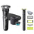 Philips Shaver Series 5000 Wet & Dry Skiniq, têtes 360D