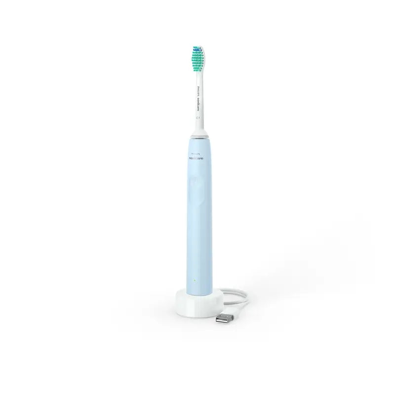 Brosse à dents électrique Philips Sonicare For Kids pour enfants, verte avec application, ensemble 1