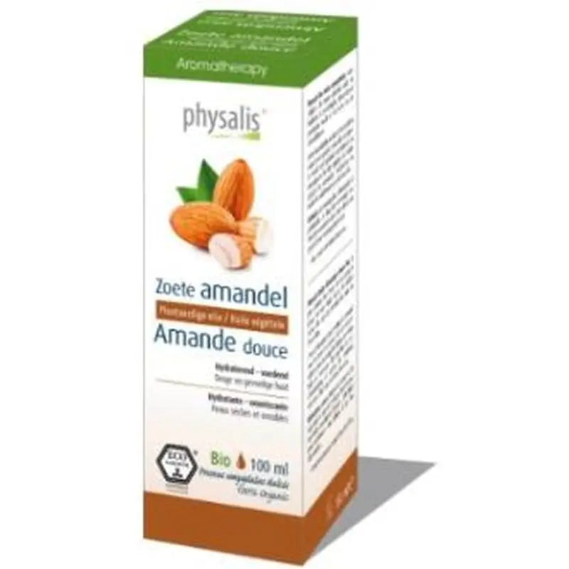 Physalis Sweet Almond Oil 100Ml. Bio