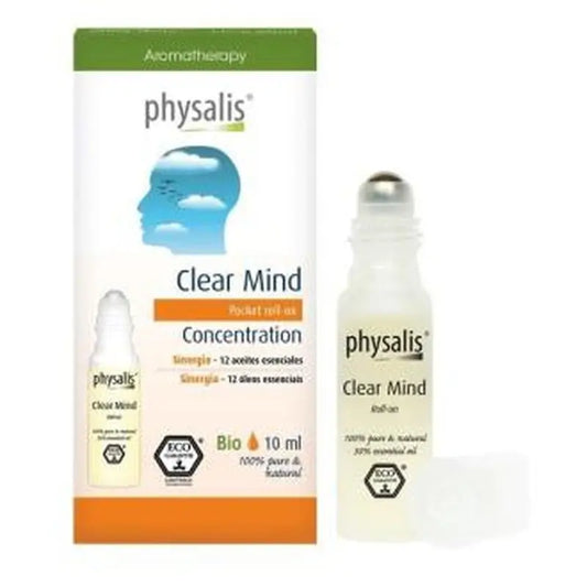 Physalis Clear Mind Roll-On Concentration 10Ml. Bio