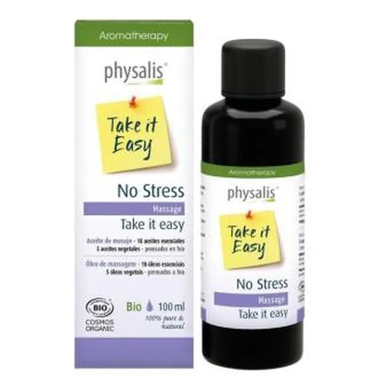 Physalis No Stress Massage Oil 100Ml. Bio