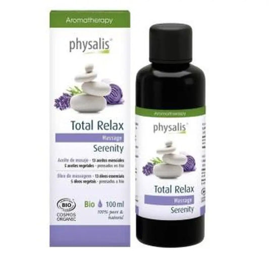 Physalis Relax Serenity Massage Oil 100Ml. Bio