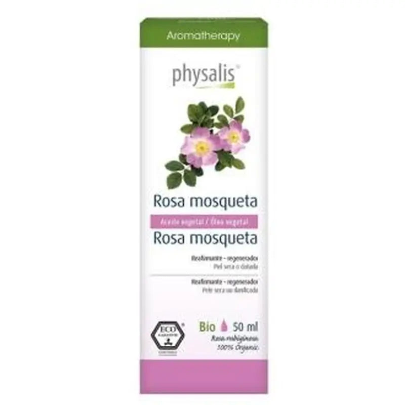 Physalis Rosehip Vegetable Oil 50Ml. Bio