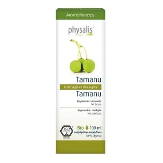 Physalis Tamanu Vegetable Oil 100Ml. Bio