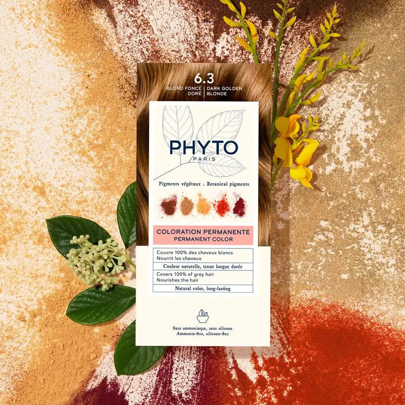 PHYTO Phytocolor 6.3 coloration permanente blonde foncée et dorée