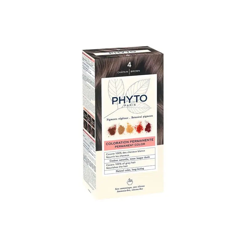 PHYTO Phytocolor 4 permanent colouring permanent brown tone