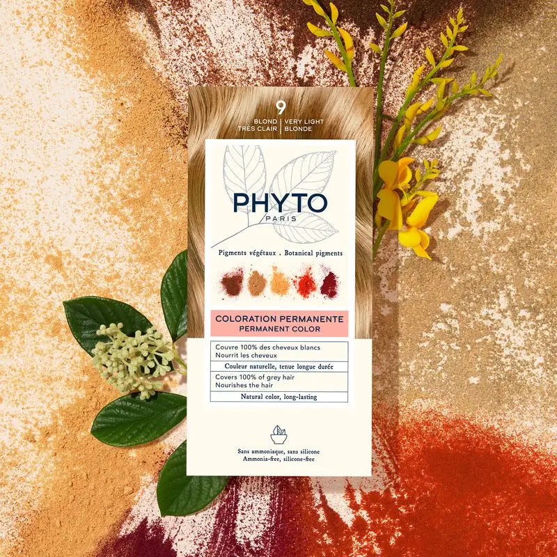 PHYTO Phytocolor 9 coloration permanente ton blond très clair