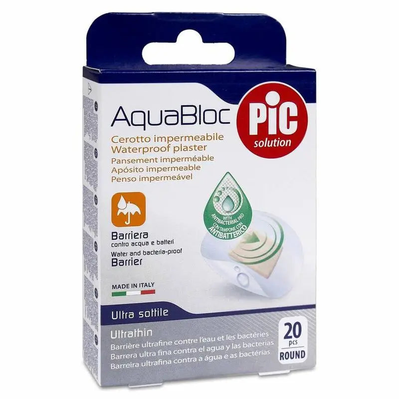 Pic Aquabloc Antibacterial Ø22,5Mm 20 Units