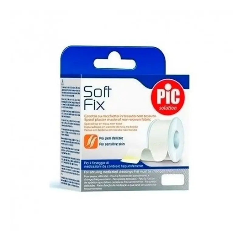Pic Soft Fix Tnt Tape 1,25Cmx5M White Roll