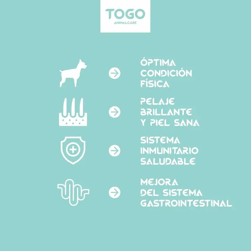 Togo Pienso Bioprotein Hypoallergénique sans céréales pour chiens, 12 kg