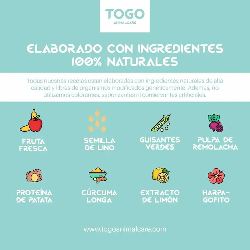 Togo Aliment végétarien hypoallergénique sans céréales pour chiens, 4 kg